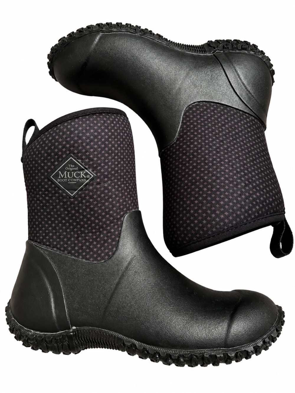 Muck Boots Women’s Muckster II Waterproof Rubber Boots Black Size 6 - Picture 3 of 13